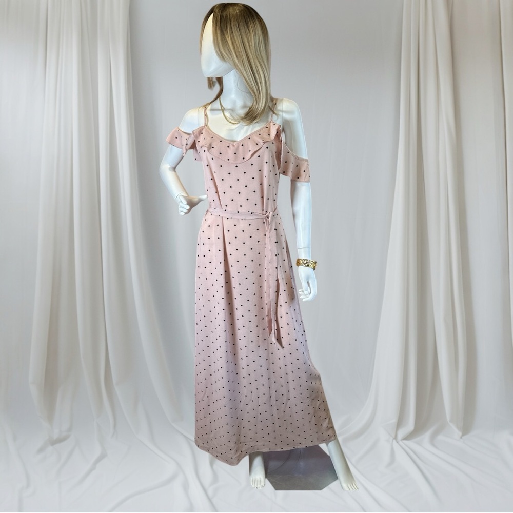 Forever 21 Polka Dot Maxi Dress NWT